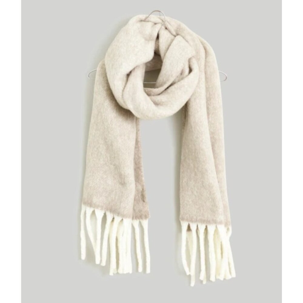 Madewell Brushed Wool-Blend Scarf